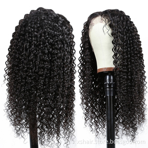 Full Frontal Baby 100% Fringe Free Shipping Lace Front Human Hair Wig Lace Frontal Wig Human Hair